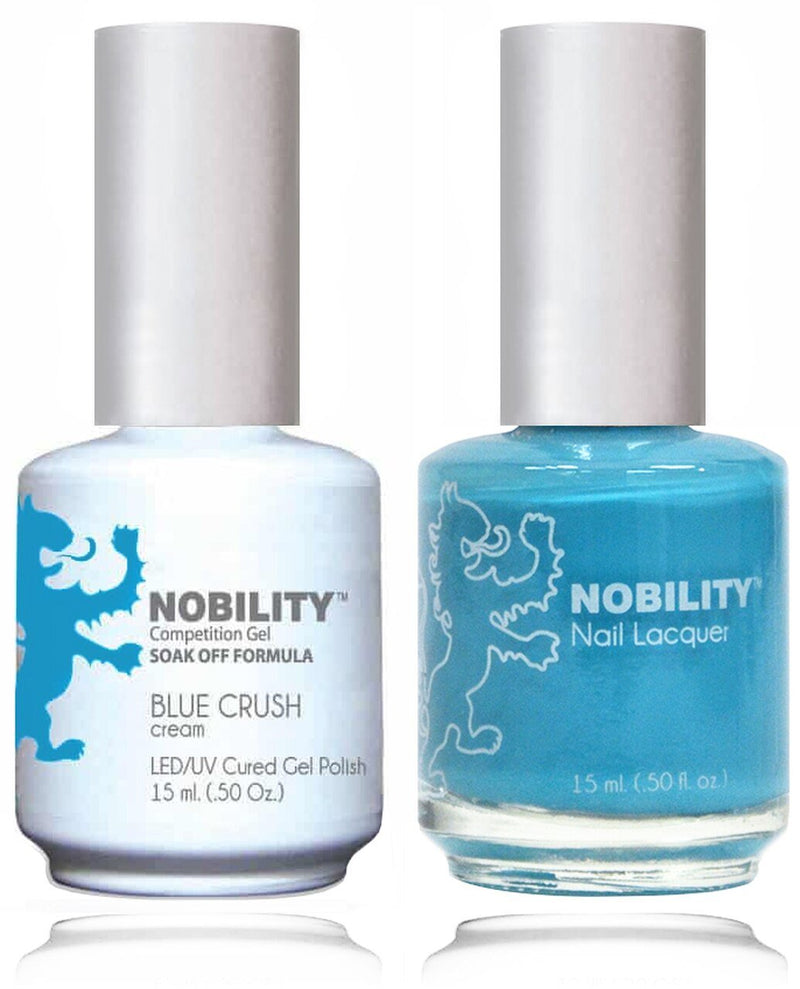 NBCS116 - NOBILITY GEL POLISH & NAIL LACQUER - BLUE CRUSH 0.5oz