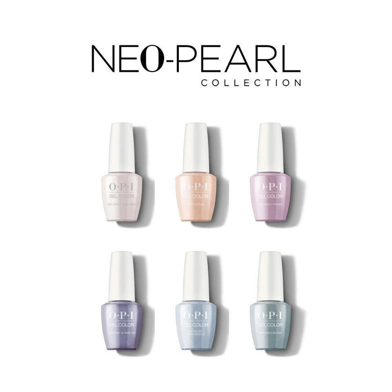 OPI Neo Pearl Gel Set - 6 Colors